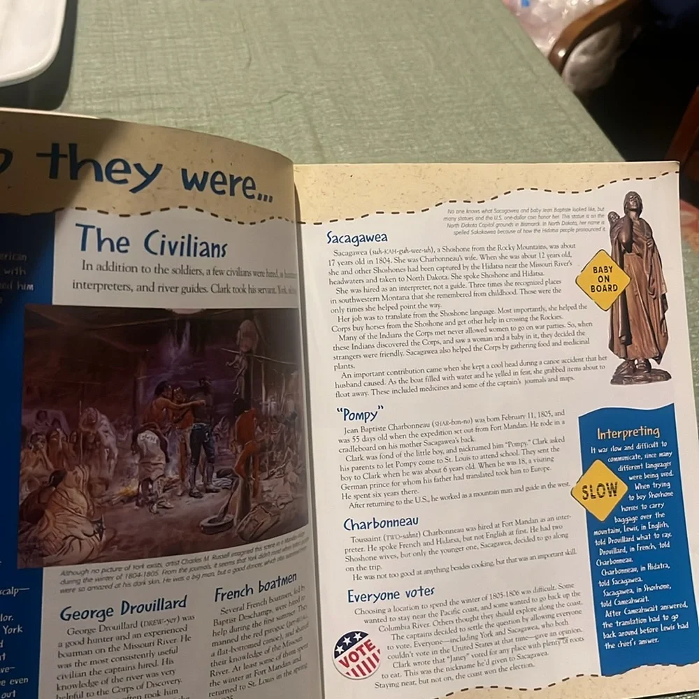 Going Along with Lewis and Clark by Barbara Fifer EUC